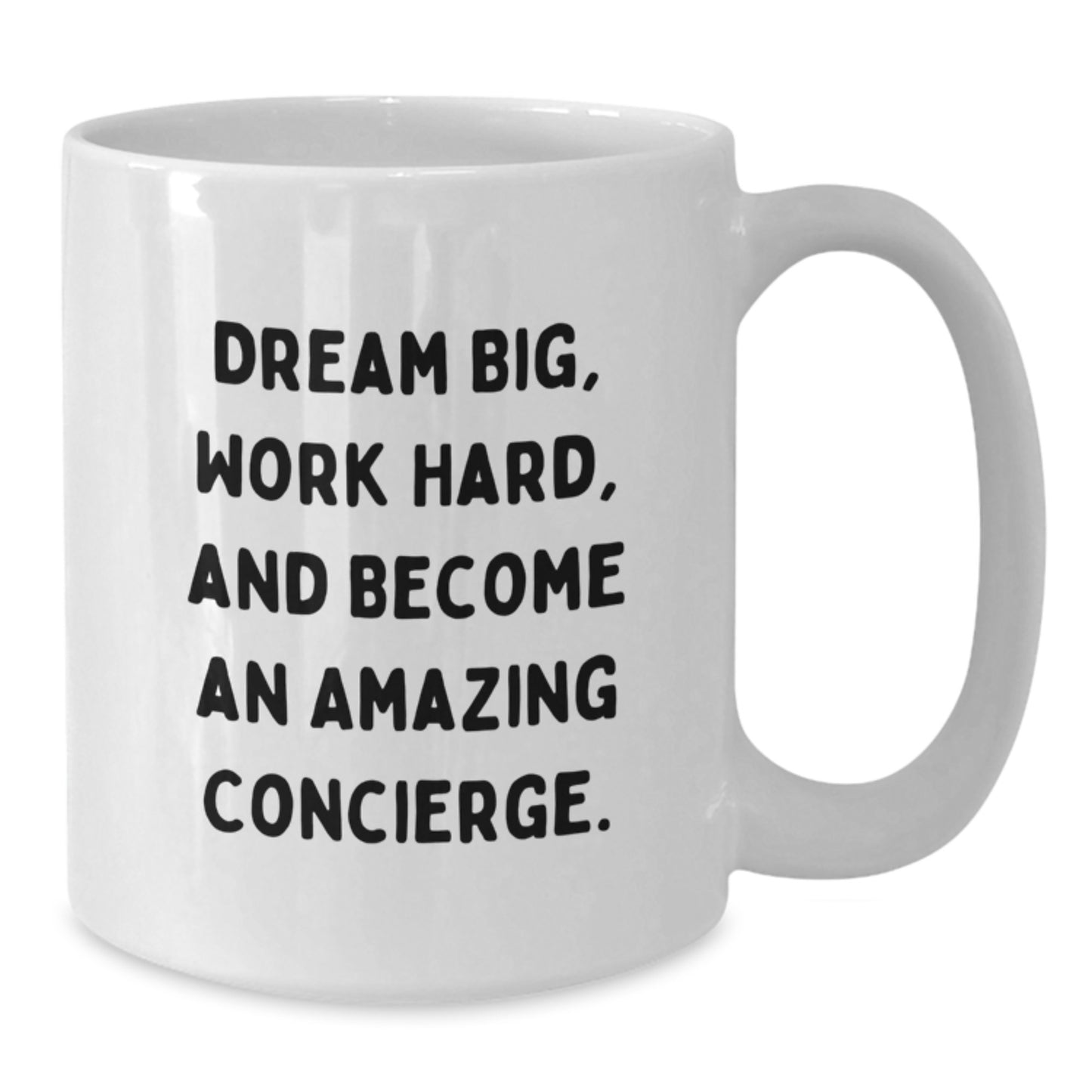 Funny Inspirational Concierge Gifts from Friends for Concierge, Unique Christmas Unique Gifts, White Coffee Mug for Men or Women, Ceramic 11oz or 15oz Capacity - Additional