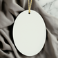 Ohio Oval Ornament Gifts from Friends and Family - 'I Might Not Be Perfect' White Oval Shaped Christmas Decoration, Vibrantly Printed with Sublimation, Durable and Lightweight - Image 3