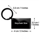 Funny Sonographer Gifts from Family - I Love How We Don't Have To Say Out Loud That I'm Your Favorite Sonographer Keychain for Mother's Day - Image 4