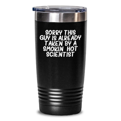 Funny Scientist Gifts for Men from Friends, Unique Christmas Memorable Presents for Scientist, 20oz and 30oz Stainless Steel Vacuum Insulated Tumbler with Lid - Main