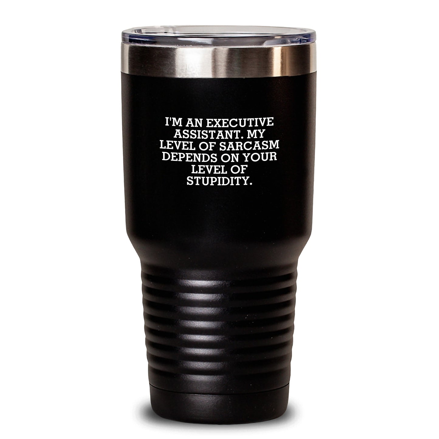 Funny Executive Assistant Gifts from Friends - Sassy Tumbler for Hot Coffee Lovers - Christmas Unique Gifts - Main