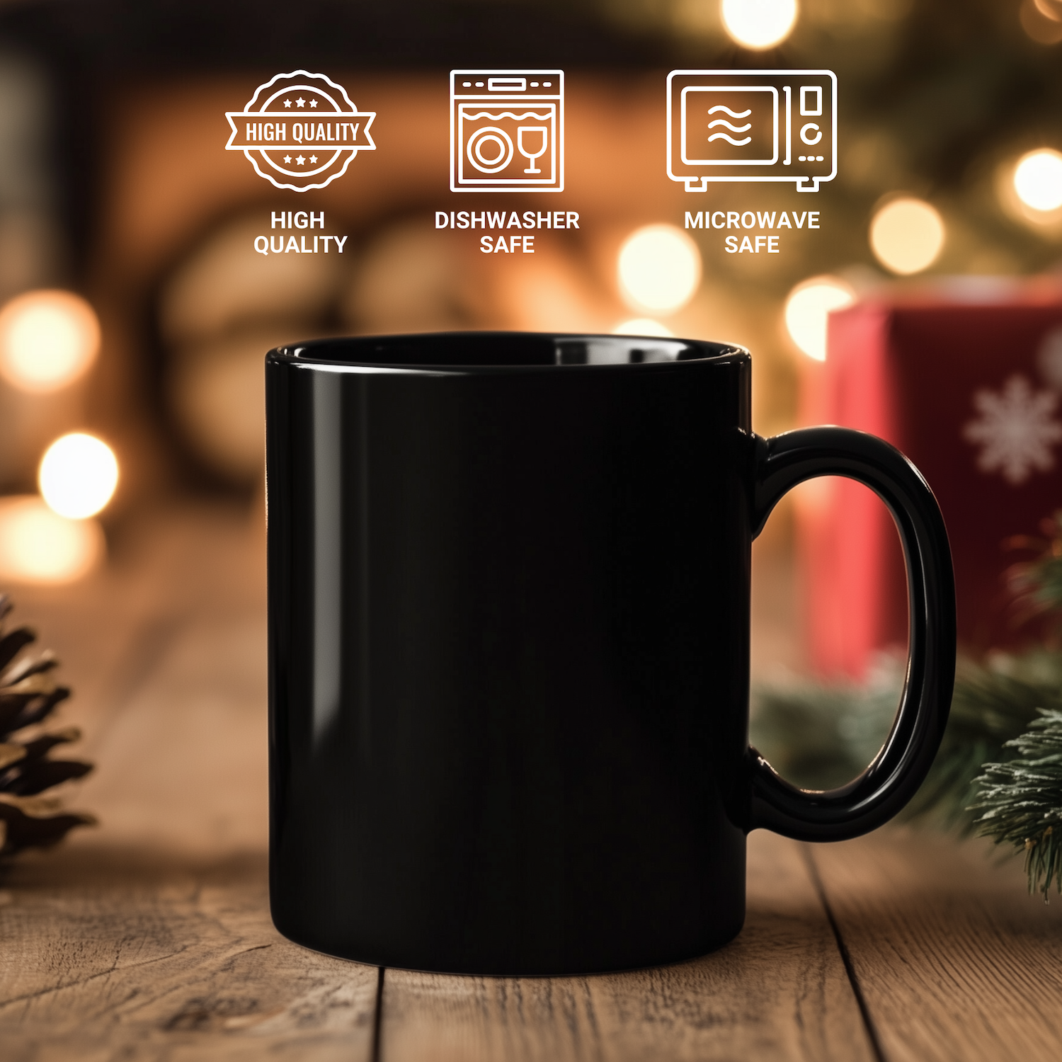 Funny Sheriff Gifts, Sheriff Quotes Black Coffee Mug, Gifts from Mom to Favorite Sheriff, Perfect Sheriff Gifts for Men on Mother's Day - Additional