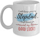 Ceramic Coffee Mug ‘I Smile Because You’re My Stepdad’  – Funny & Heartfelt Gift