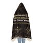 Hooded Blanket, Cozy Reading Blanket, Snuggle Blanket Gift, Book Lover Throw, Funny Bookish Hoodie