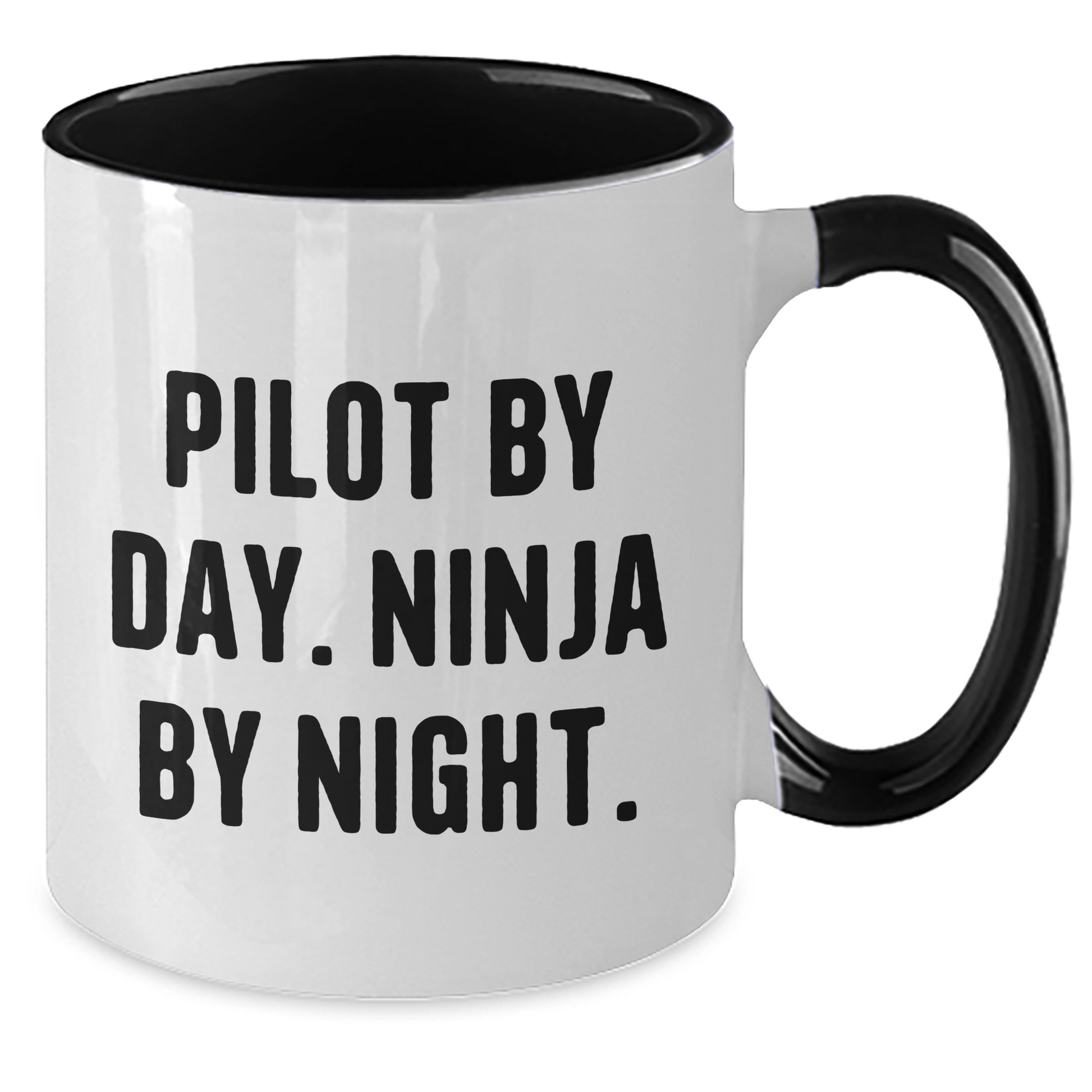 Pilot By Day Funny Coffee Mug Gifts from Men to Women Friends Family - Pilot Two Tone Coffee Mugs for Pilot Lovers on Mother's Day - Additional