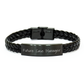 Funny Quote for Future Case Manager, Interlaced Leather Bracelet Gifts from Family for Mother's Day, Gifts for Case Manager - Image 1