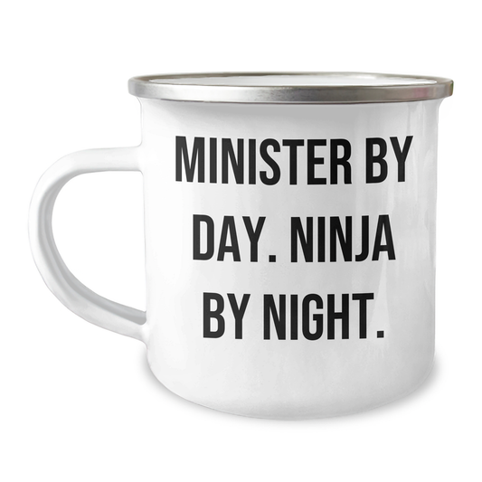 Minister Gifts, Funny Quote, Camping Mug, Mother's Day Unique Gifts from Family - Image 1