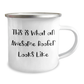 Funny Roofer Gifts, This Is What An Awesome Roofer Looks Like, 12 oz Camping Mug for Father's Day, Gifts from Friends, Gifts for Roofer - Image 2
