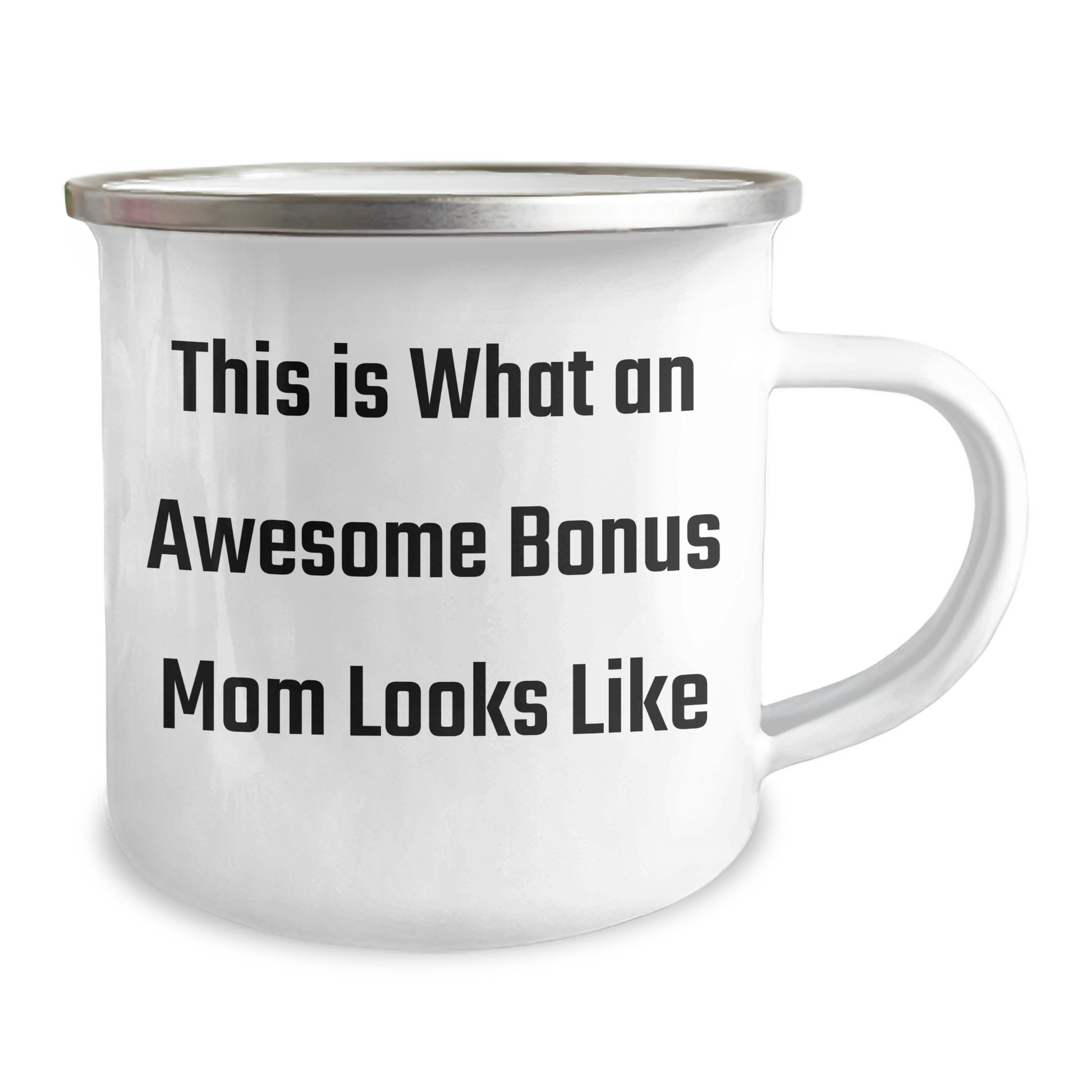 Funny Gifts from Men to Bonus Mom on Father's Day - Camping Mug This Is What An Awesome Bonus Mom Looks Like - Image 2