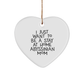 Abyssinian Cat Mom Heart Ornament | Funny Christmas Unique Gifts for Cat Lovers | Stay At Home Abyssinian Mom Ornaments | Gifts from Cat Mom to Cat Dad - Image 1