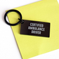 Funny Ambulance Driver Keychain Gifts for Men from Family - 'Certified Ambulance Driver' Quote, Black Stainless Steel, Rust Resistant, Father's Day Unique Gifts - Image 3