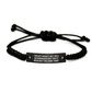 Funny Veterinarian Rope Bracelte Gifts from Family to Mother's Day Unique Gifts - Image 1