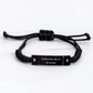 Arizona Rope Bracelet, 'I'd Rather Be In Arizona' Funny Quote, Adjustable Black Rope Gift for Men, Unique Father's Day Presents from Arizona Lovers to Arizona Dwellers - Image 3
