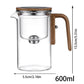 Elegant Heat-Resistant Glass Teapot with Infuser