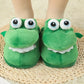 Adorable Cartoon Crocodile Slippers – Cozy & Fun