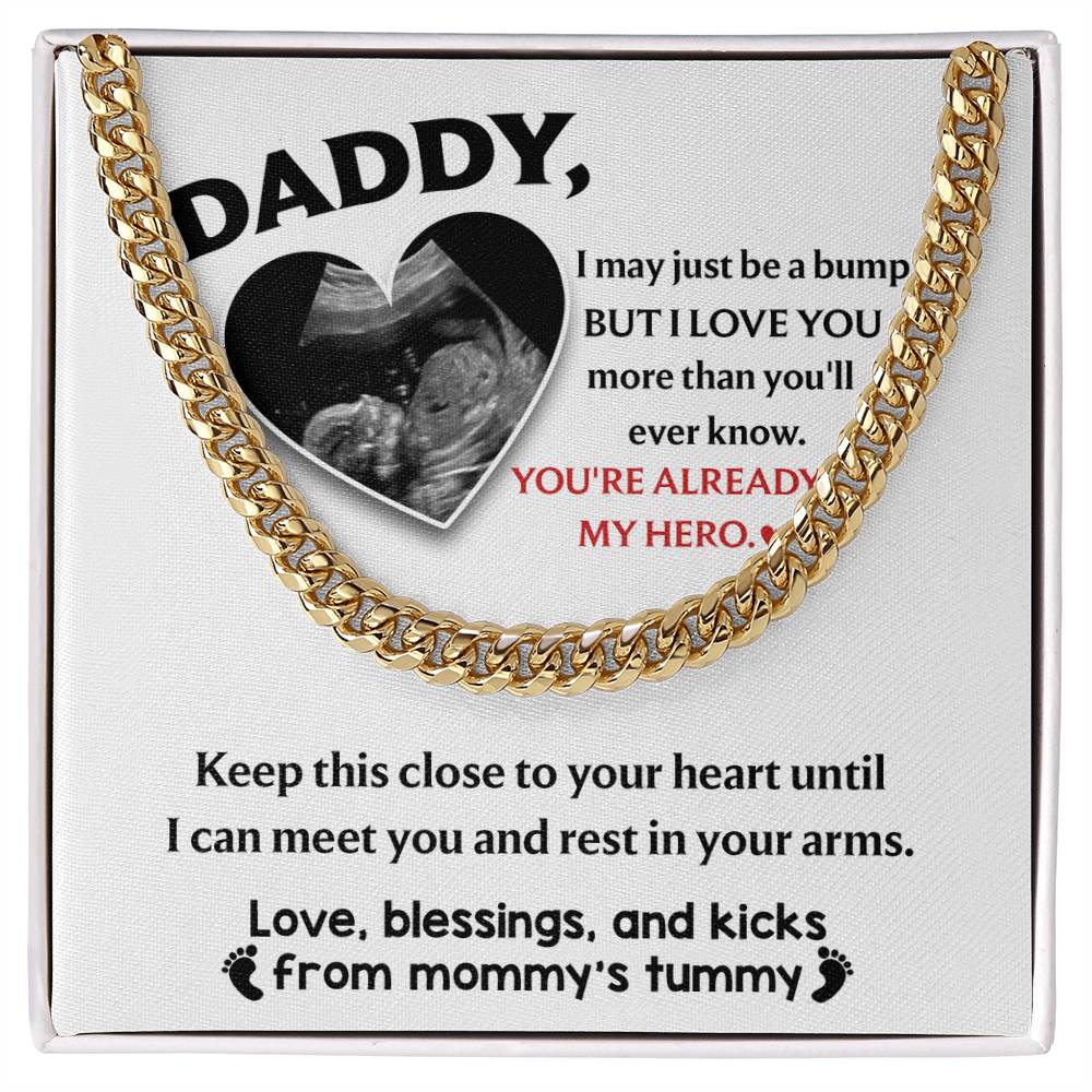 Dad-To Your Heart Cuban Link Chain