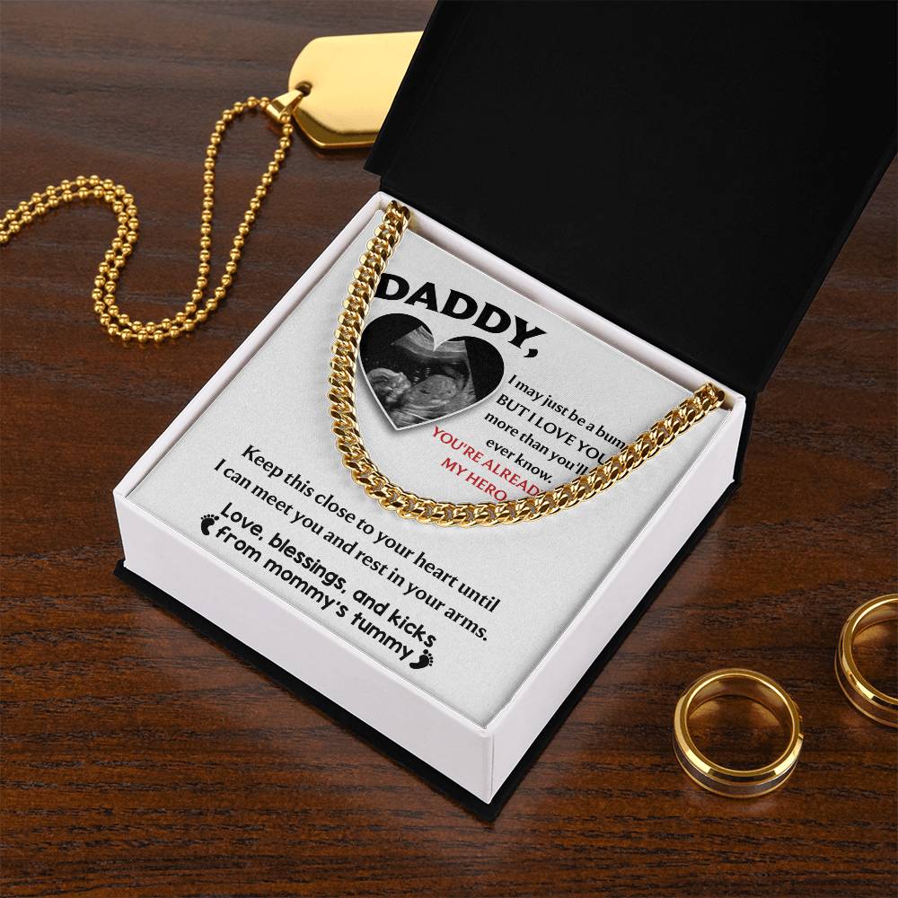 Dad-To Your Heart Cuban Link Chain