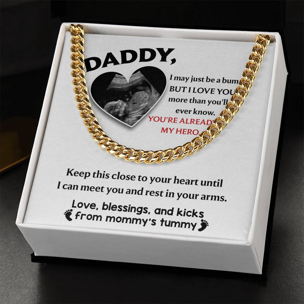 Dad-To Your Heart Cuban Link Chain