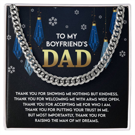 Boyfriend's Dad-Who I Am Cuban Necklace