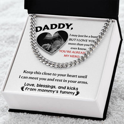 Dad-To Your Heart Cuban Link Chain