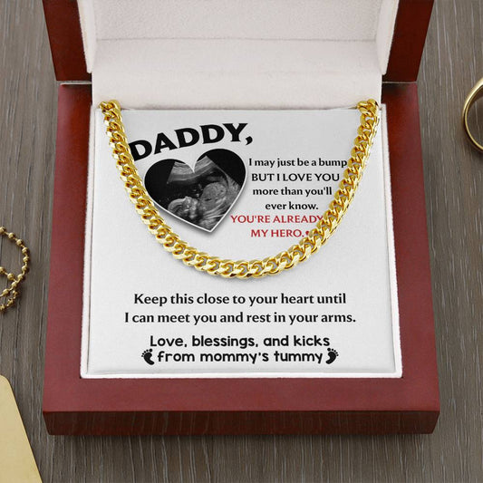 Dad-To Your Heart Cuban Link Chain