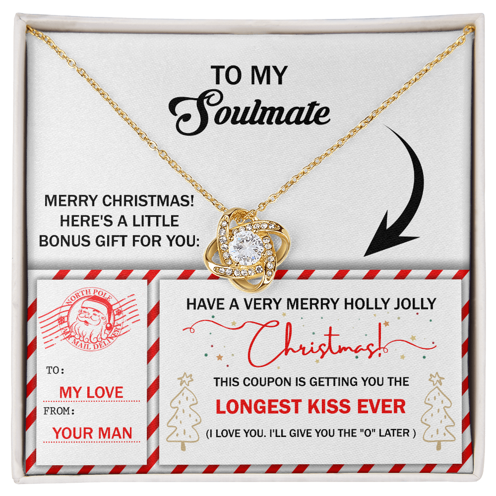 Soulmate-Christmas Coupon Necklace