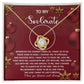 Soulmate-By My Side Wherever The Journey Necklace