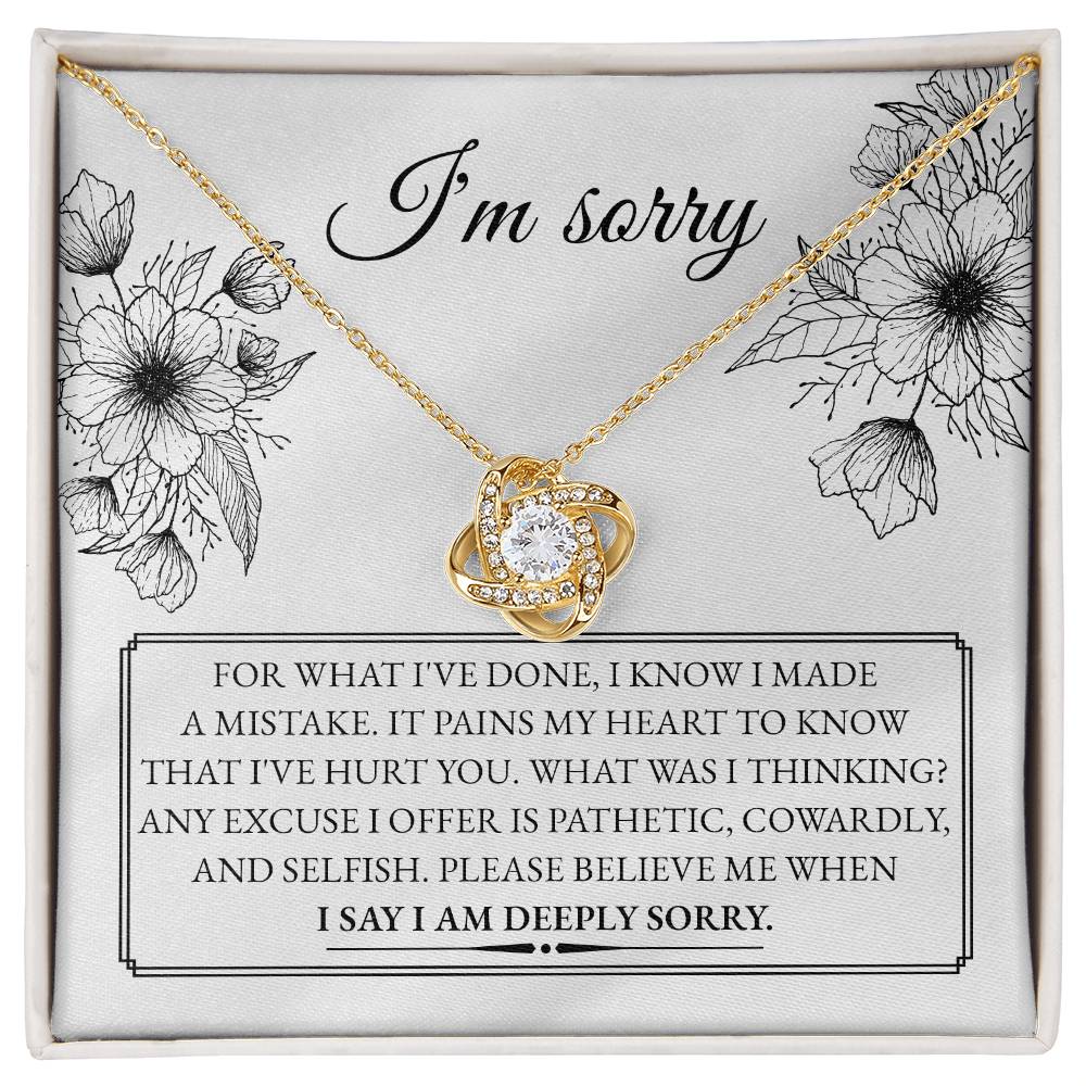 Sorry- I Made A Mistake - Necklace