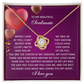 Soulmate-My Soul Love Knot Necklace