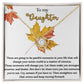 Daughter-Make You Stronger Necklace