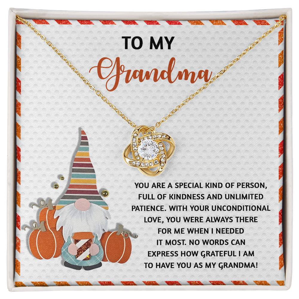 Grandma-Needed It Most Necklace