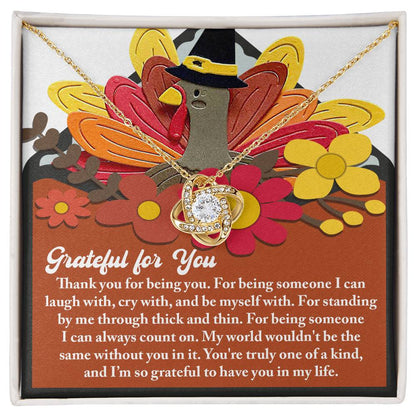 Thanksgiving-Being You Necklace