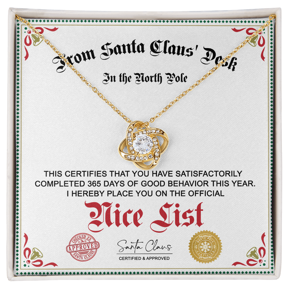 Nice List-North Pole - Necklace