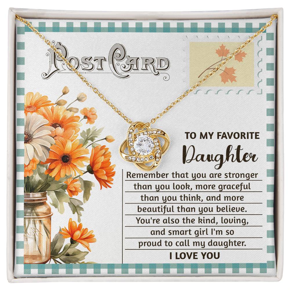 Daughter-Smart Girl Necklace