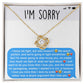 Sorry- For Our Stupid Argument - Necklace