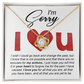 Love Knot Necklace Sorry-Change The Past