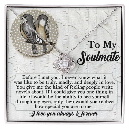 Soulmate-Write Novels Necklace