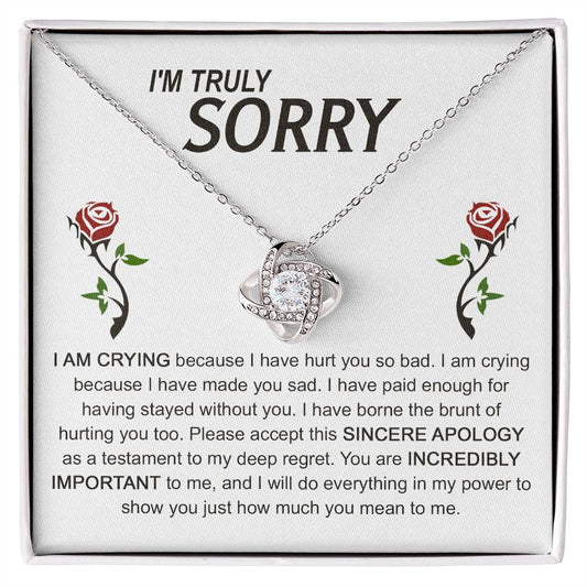 Sorry- I Made You Sad - Necklace