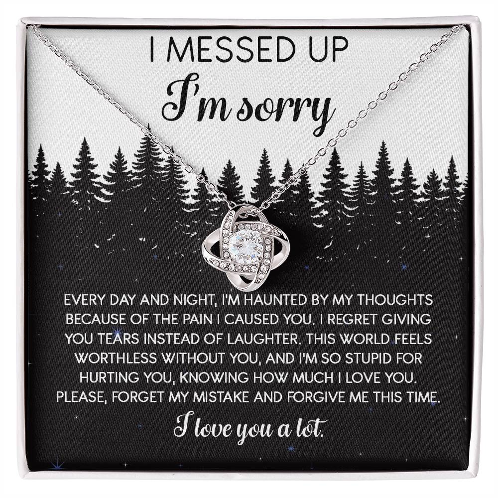 Sorry-By My Thoughts Necklace