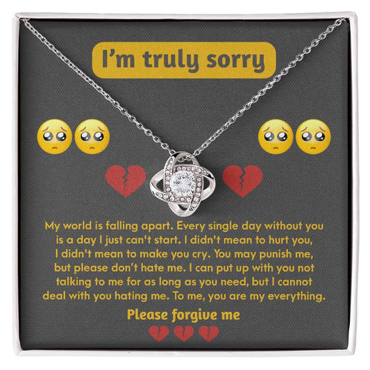 Sorry-Make You Cry Necklace