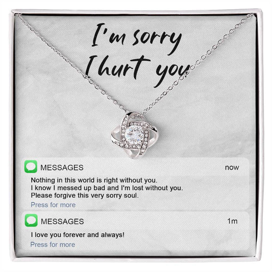 Sorry-Lost Without You Necklace