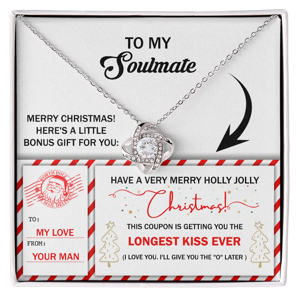 Soulmate-Christmas Coupon Necklace