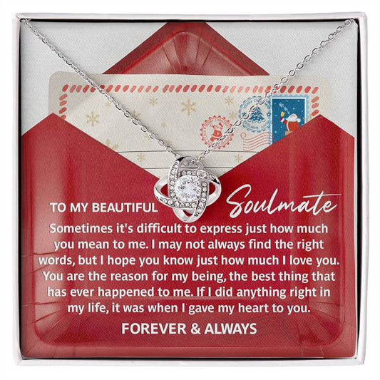 Soulmate-Right Words Necklace