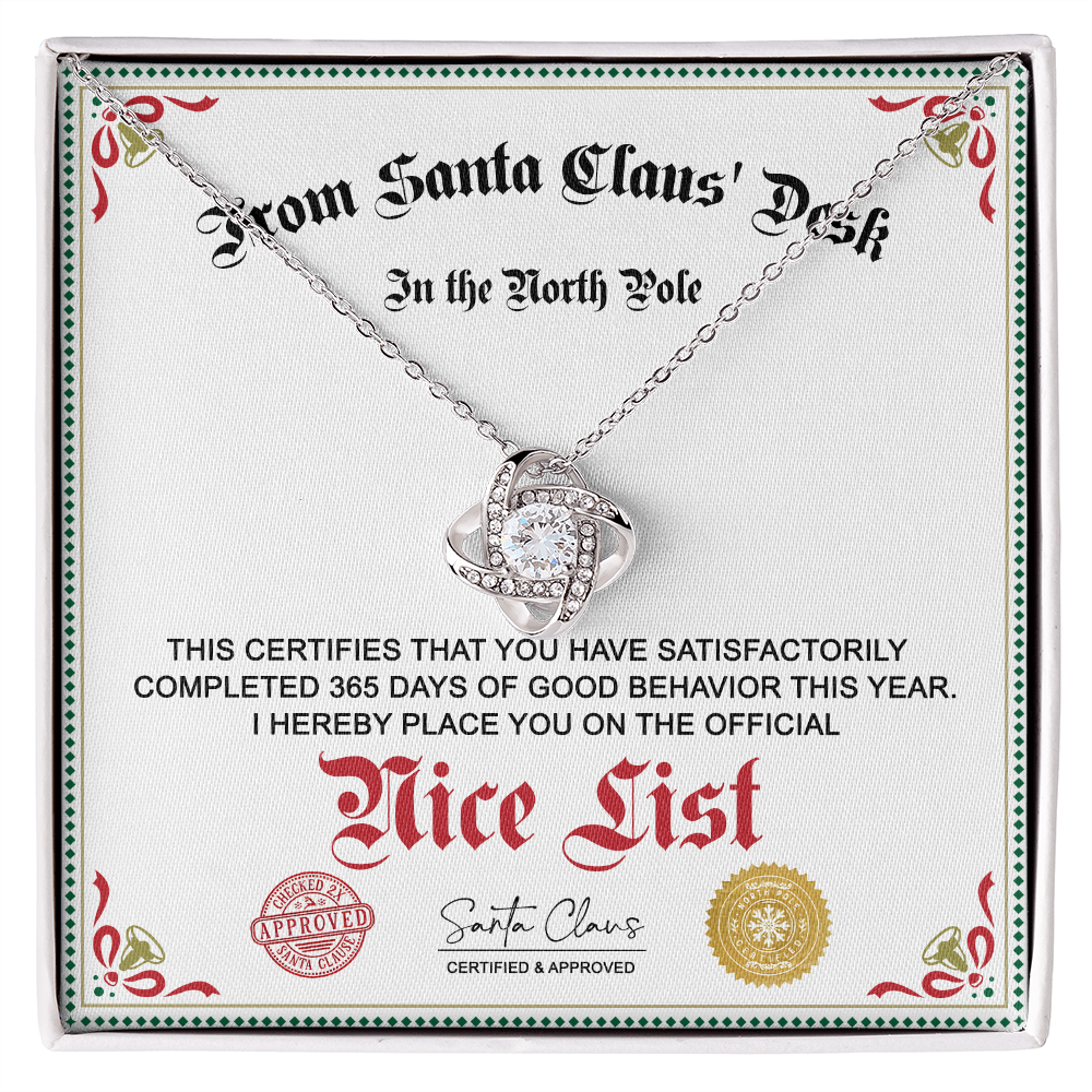 Nice List-North Pole - Necklace