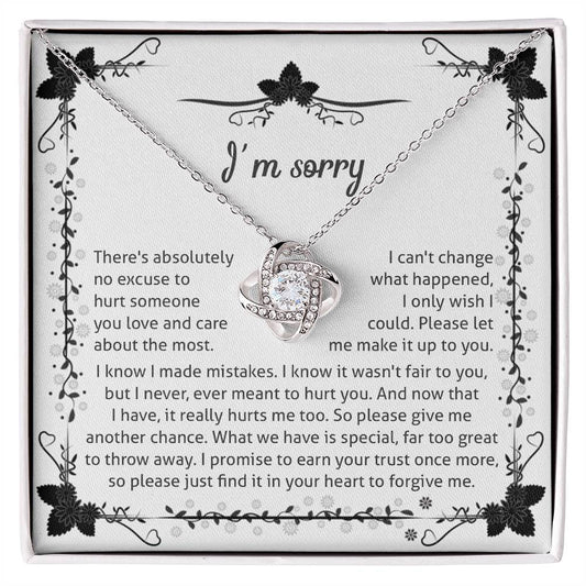 Sorry-No Excuse Necklace