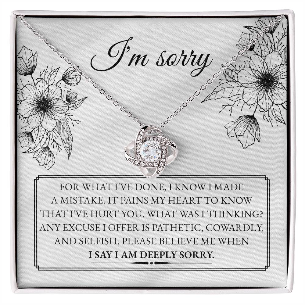 Sorry- I Made A Mistake - Necklace