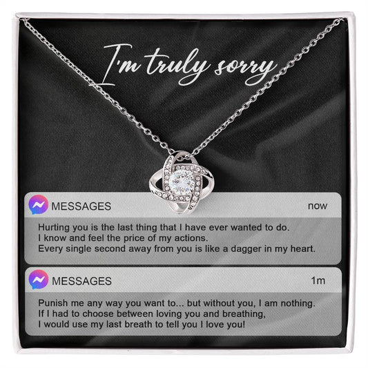 Sorry-Away From You Necklace