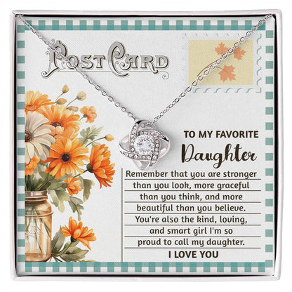 Daughter-Smart Girl Necklace