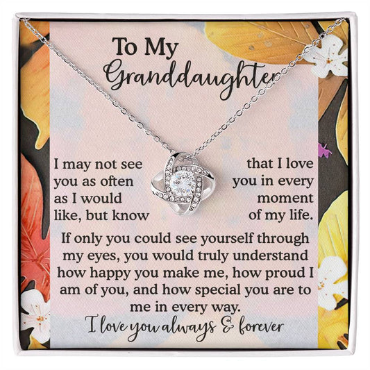 Granddaughter-In Every Way Necklace