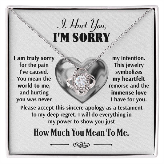 Sorry-Sincere Apology Necklace